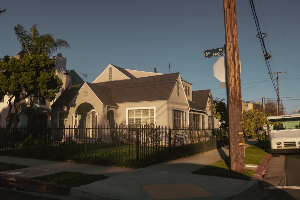 Southern California house representing residential electricity use